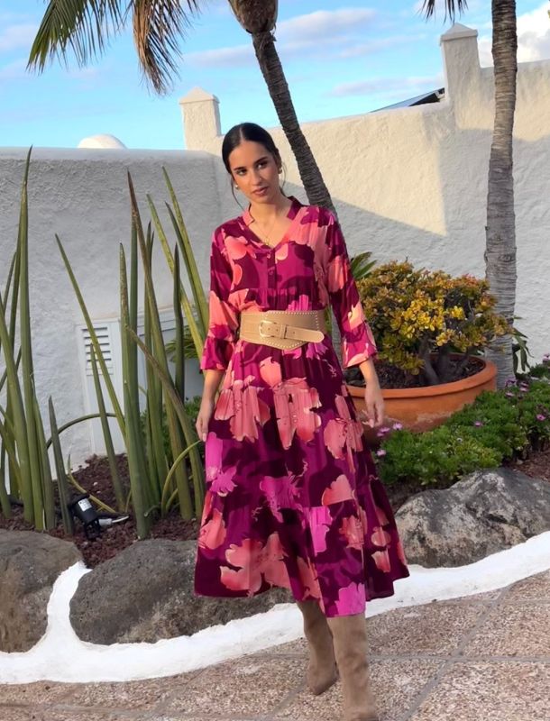 366GR vestido estampado negro con dorado y rojo bohochic euforia4you web 2 019efffb Euforia 4 You