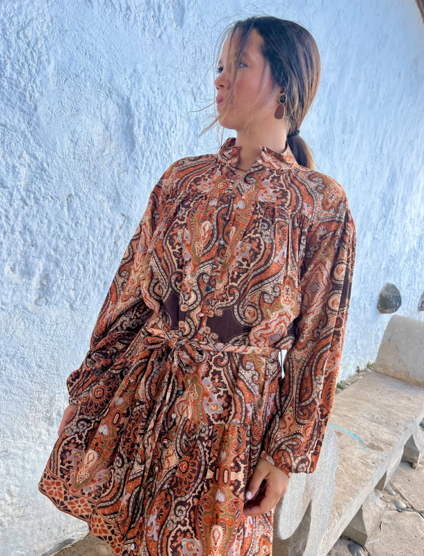 RIK033 vestido corto de otono paisley boho chic web euforia4you 2 369986e5 Euforia 4 You