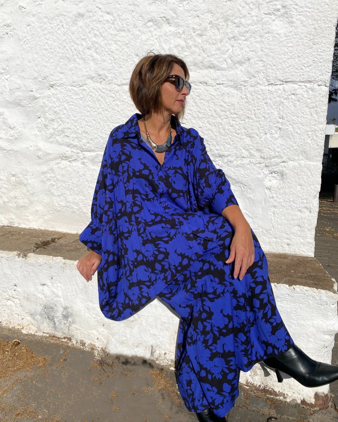 264AN conjunto blusonpalazzo azul y negro bohochic euforia4you web 4 d05af227 Euforia 4 You